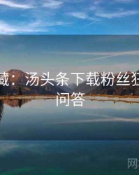 粉丝必藏：汤头条下载粉丝狂欢互动问答