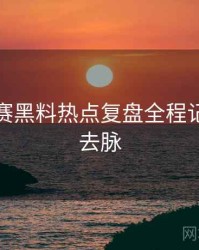 每日大赛黑料热点复盘全程记录来龙去脉